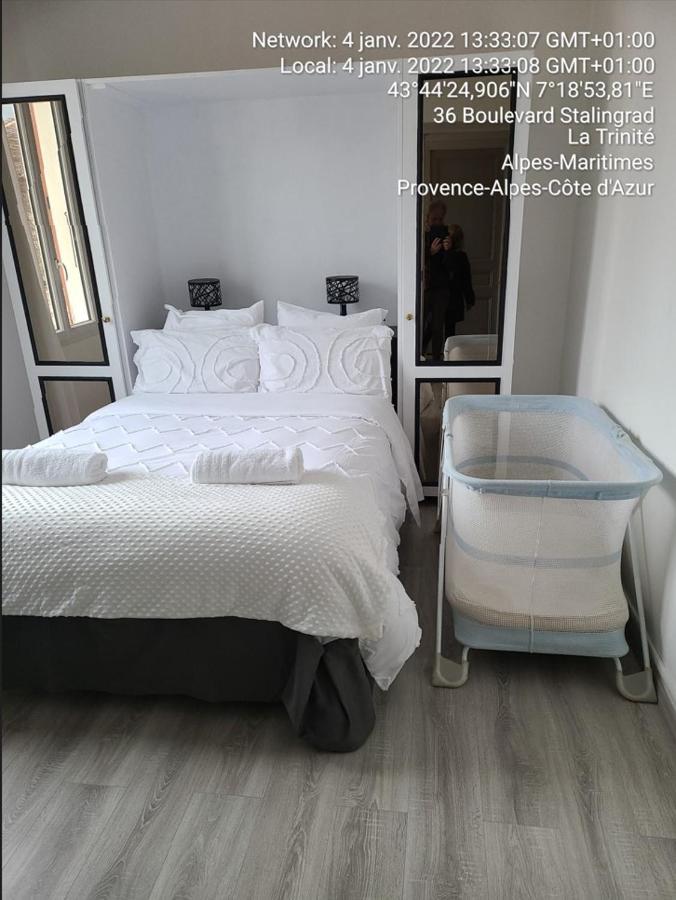 1 Chambre Paisible A La Trinite Proche De Nice Et Monaco المظهر الخارجي الصورة